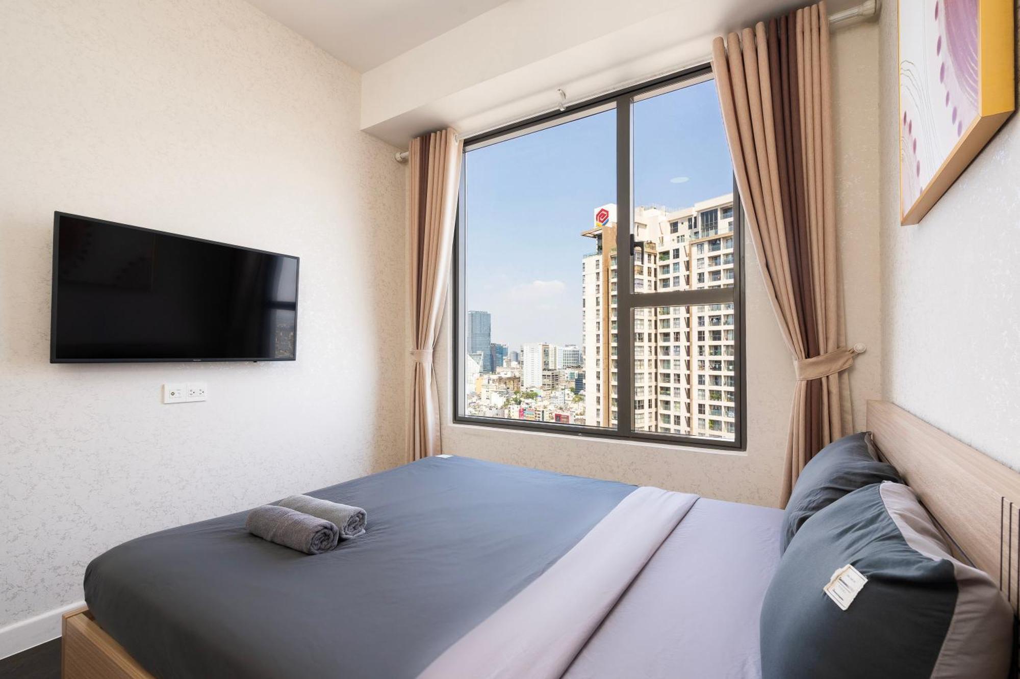 Double E Saigon Apartment Ho Chi Minh-staden Exteriör bild