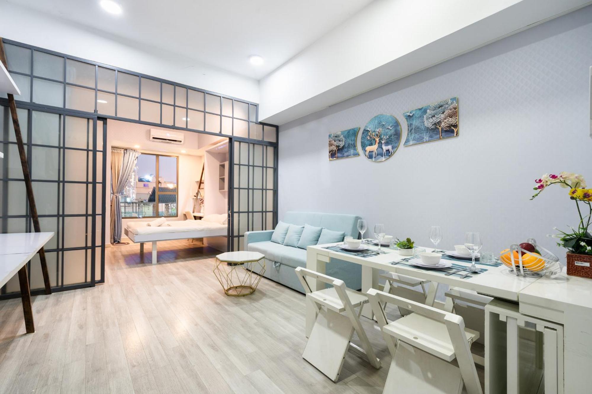 Double E Saigon Apartment Ho Chi Minh-staden Exteriör bild