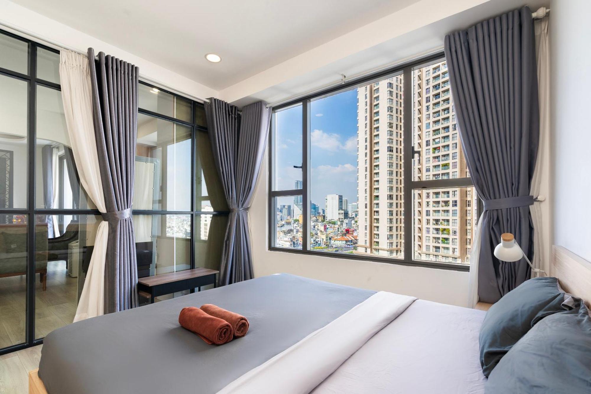 Double E Saigon Apartment Ho Chi Minh-staden Exteriör bild