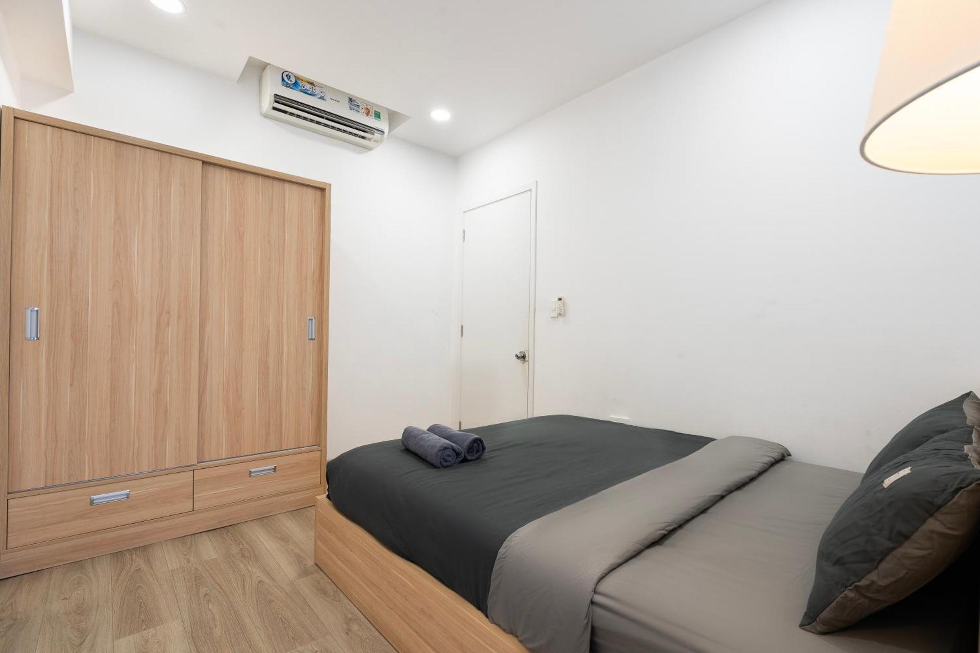 Double E Saigon Apartment Ho Chi Minh-staden Exteriör bild