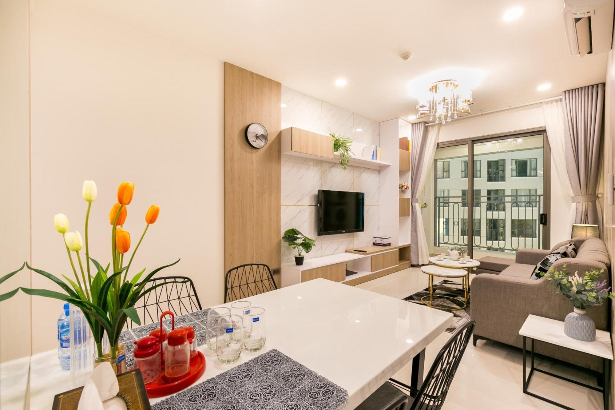 Double E Saigon Apartment Ho Chi Minh-staden Exteriör bild