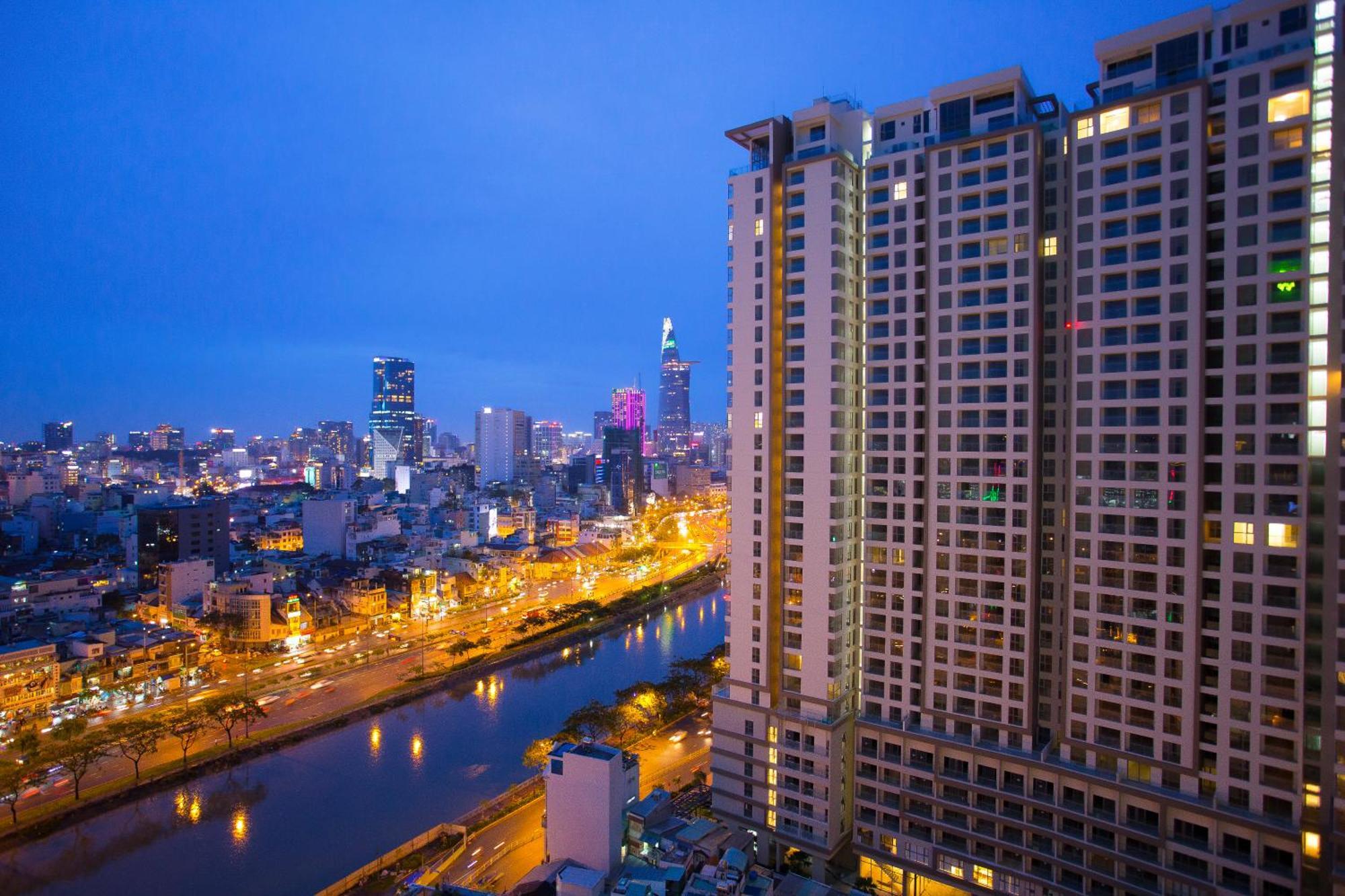 Double E Saigon Apartment Ho Chi Minh-staden Exteriör bild